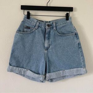 Riders by Lee Light Blue Jean Shorts